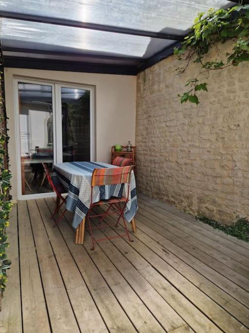 Maisonnette De Charme Villa Ouistreham Exterior foto